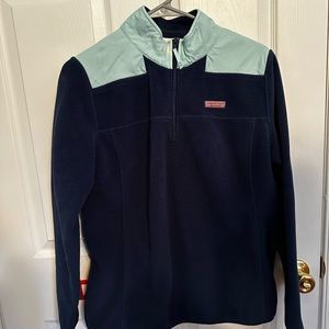 Vineyard vines fleece quarter zip